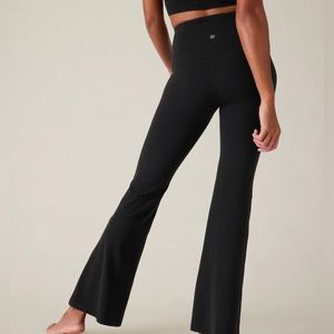 Athleta Black Flare Leggings